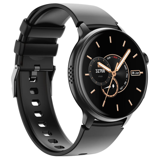 S58 AMOLED Round Screen Bluetooth-compatible Call Smart Watch Heart Rate Monitor Fitness Tracker