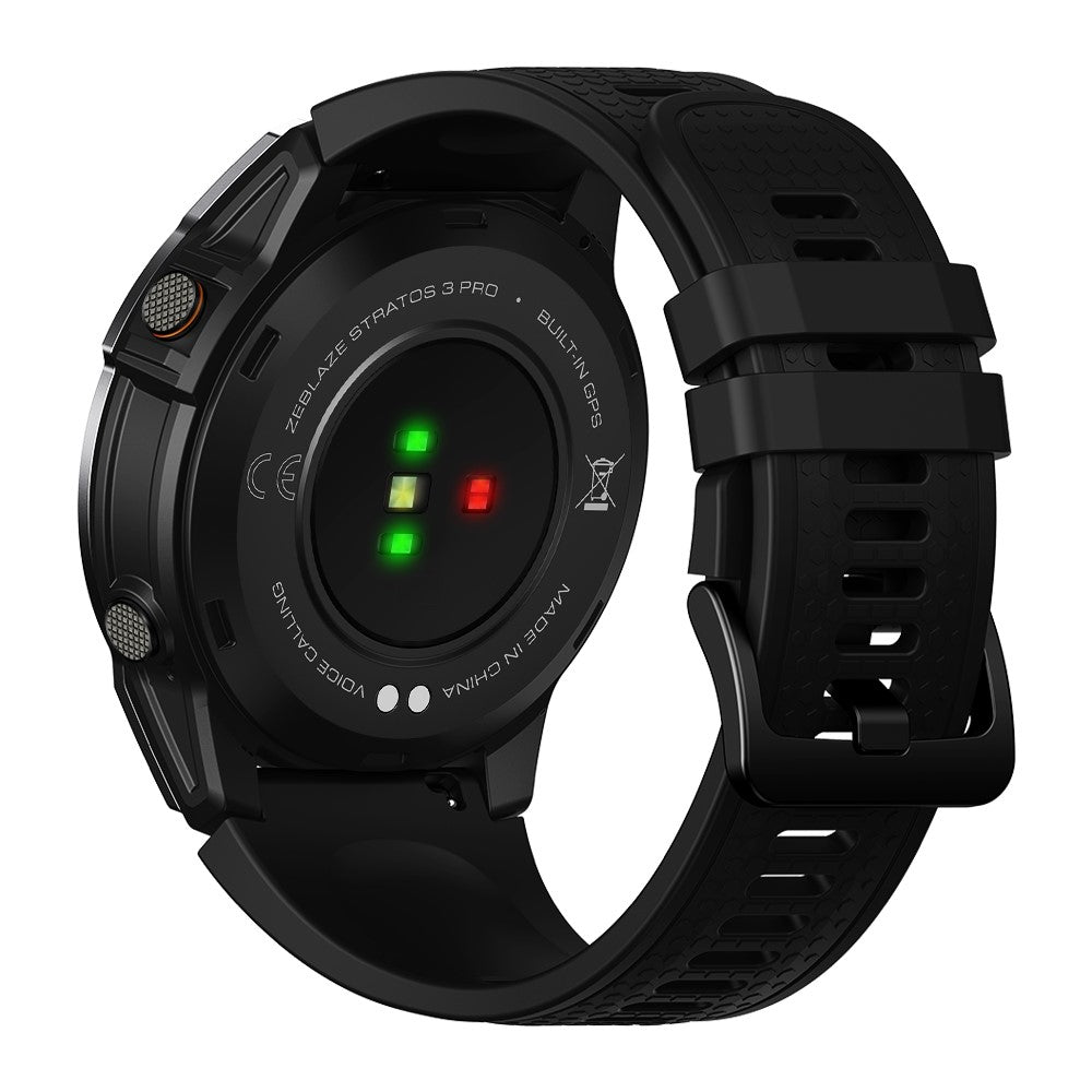 ZEBLAZE Stratos 3 Pro 1.43-inch Bluetooth-compatible Call Health Monitor GPS Sports Smart Watch