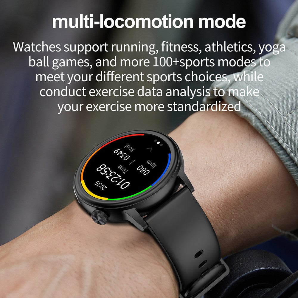 ET470 1.39’’ AMOLED Waterproof Smart Watch with Blood Oxygen / Sleep / Heart Rate Monitor