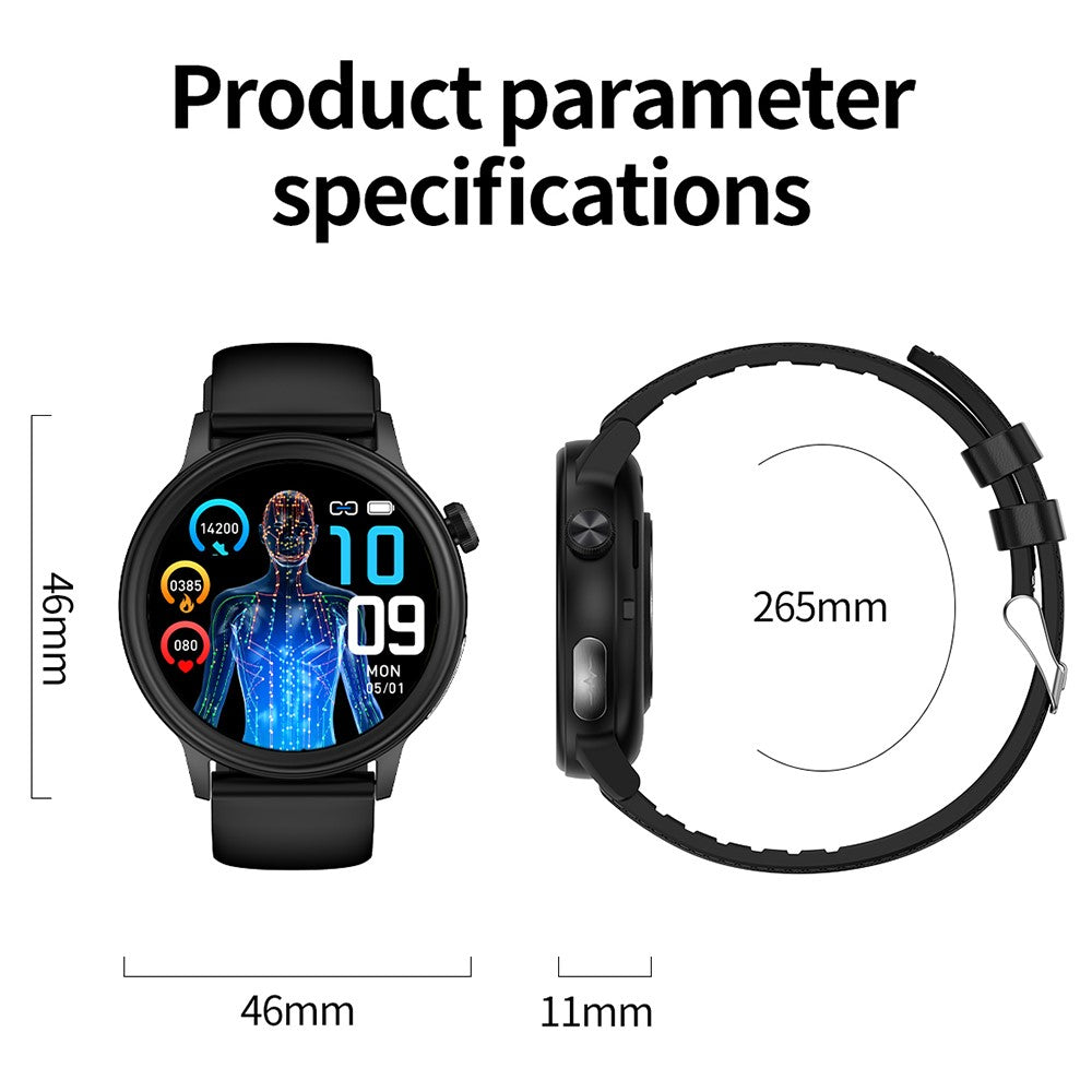 ET470 1.39’’ AMOLED Waterproof Smart Watch with Blood Oxygen / Sleep / Heart Rate Monitor