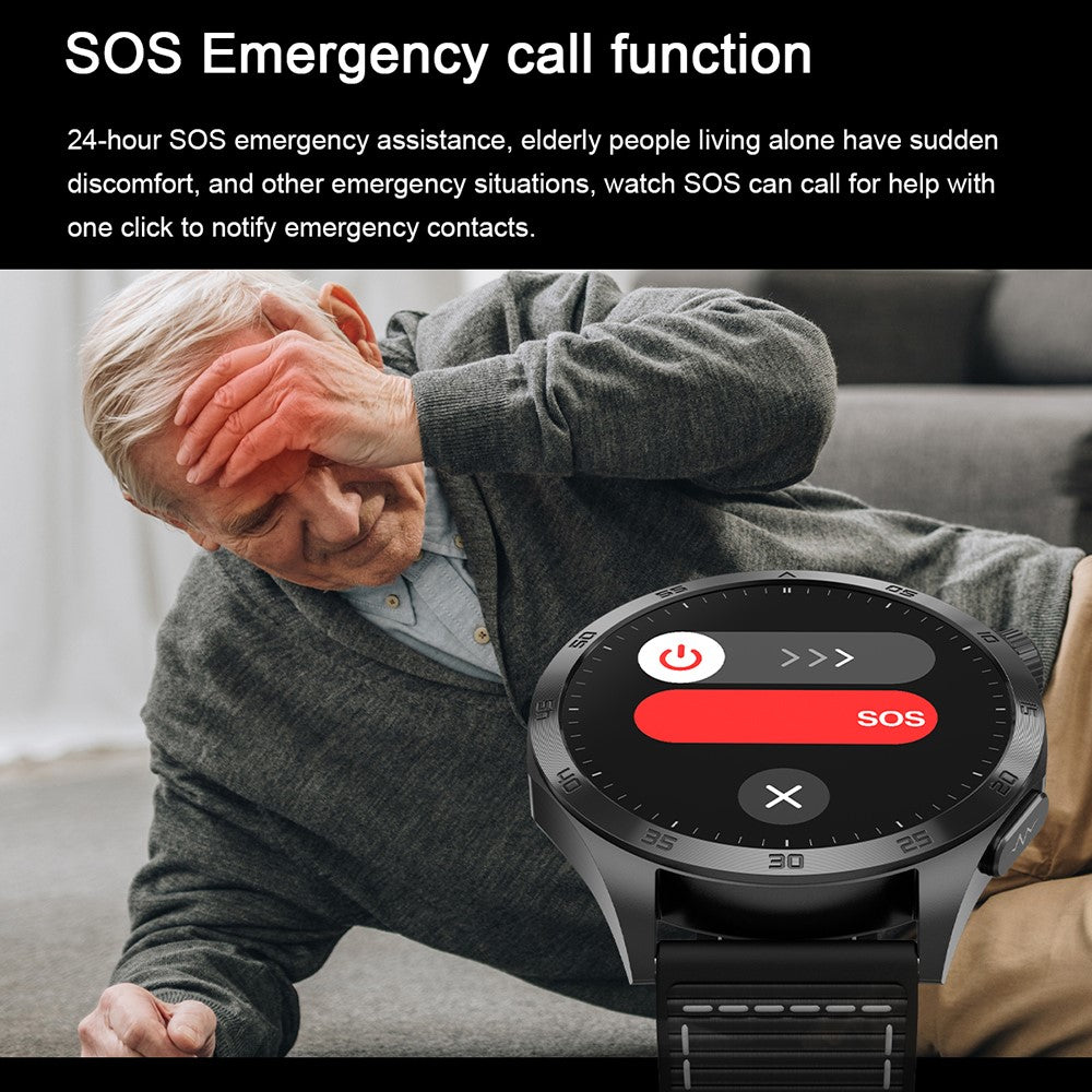 ET485 1.43’’ AMOLED Display Smart Watch Bluetooth-compatible Call Sports Watch with Nylon Strap