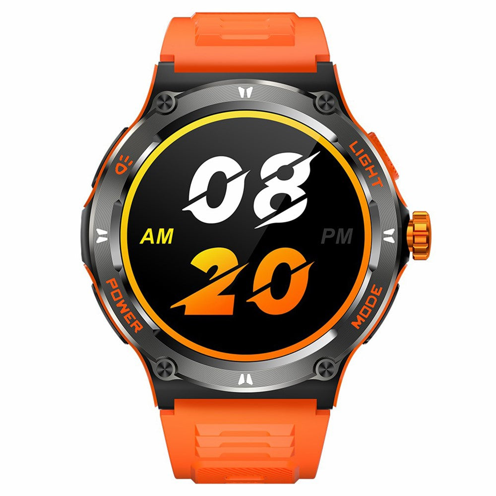 KT76 3ATM Waterproof Health Monitor 1.53-inch Bluetooth-compatible Smart Watch with Flashlight