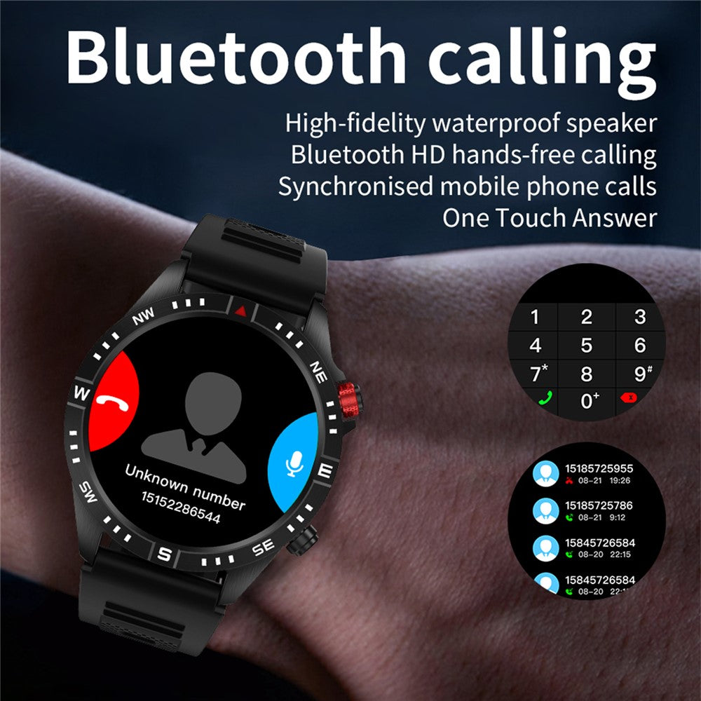 CY800 1.6-inch Bluetooth-compatible Calling Sport Watch Waterproof Smart Watch Heart Rate Sleep Monitoring