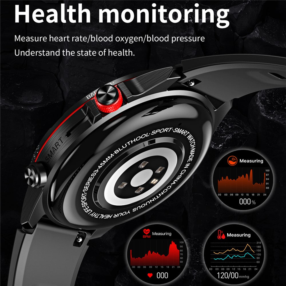 CY800 1.6-inch Bluetooth-compatible Calling Sport Watch Waterproof Smart Watch Heart Rate Sleep Monitoring