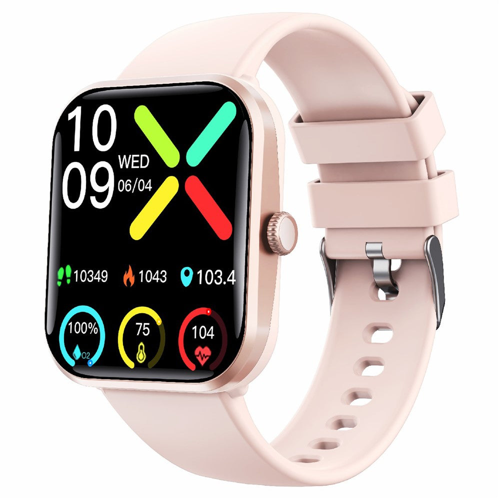 F96 1.9-inch Bluetooth-compatible Calling Smart Watch Body Temperature Blood Glucose Monitoring Fitness Tracker Smart Bracelet
