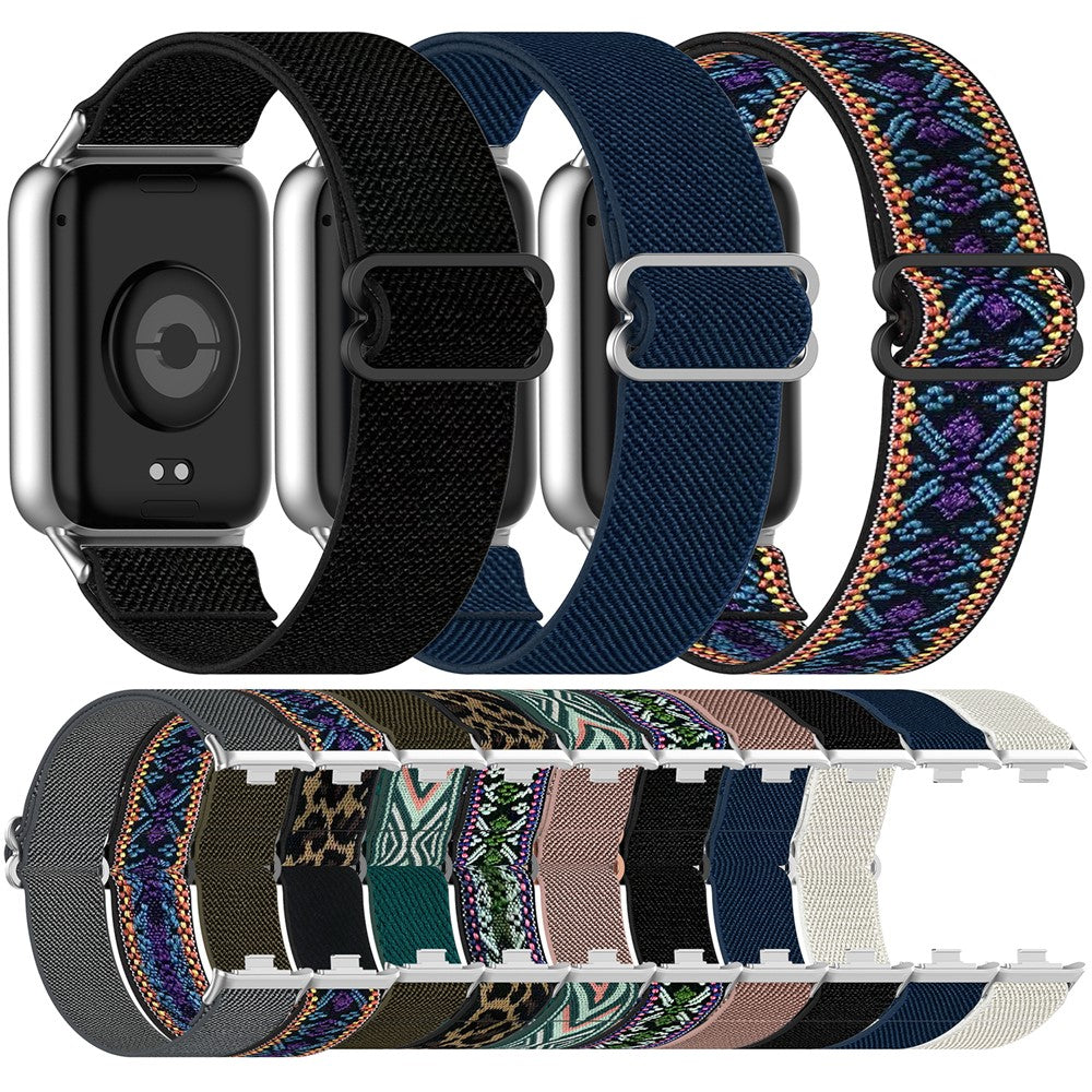 Smart Watch Band for Xiaomi Redmi Watch 5 4 / Xiaomi Smart Band 9 Pro / 8 Pro Nylon Elastic Braided Strap