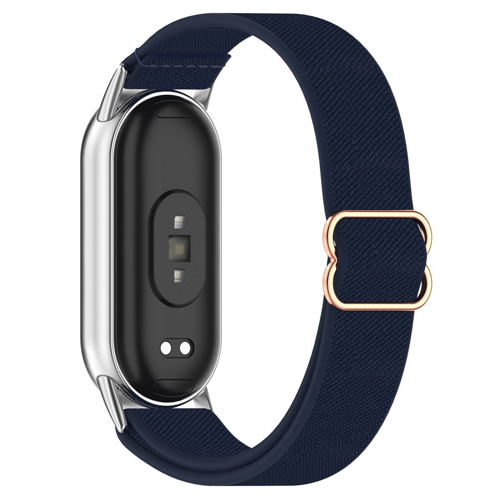 Smart Watch Band for Xiaomi Smart Band 9 / 9 NFC / 8 / 8 NFC Nylon Elastic Braided Strap