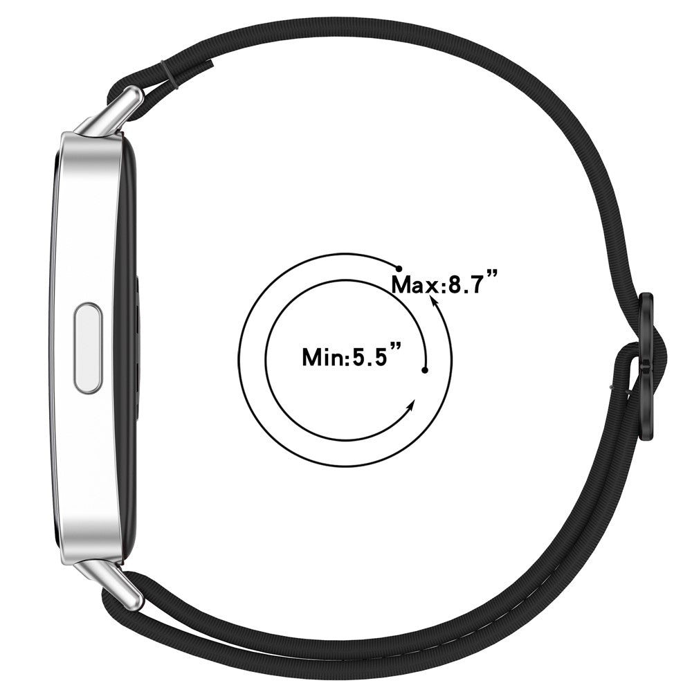 Watch Band for Huawei Band 10 NFC / 10 / 9 NFC / 9 / 8 NFC / 8 Nylon Elastic Braided Strap