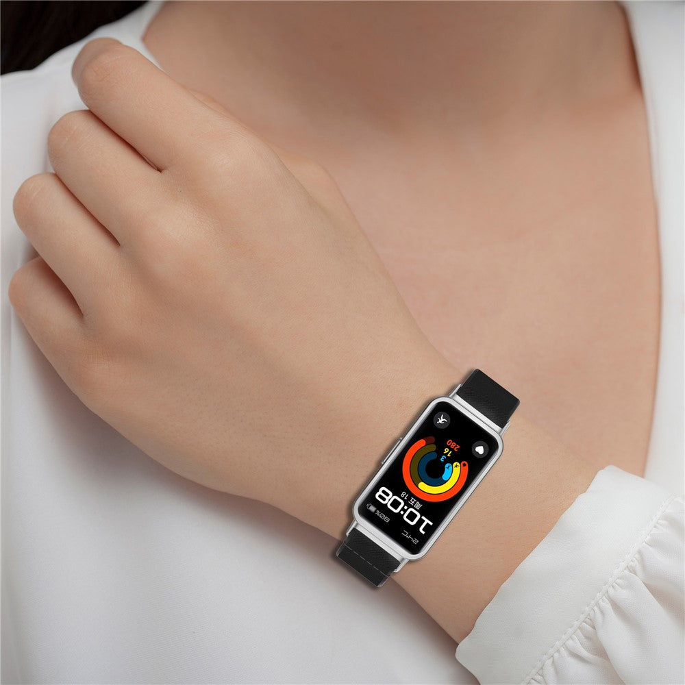 Watch Band for Huawei Band 10 NFC / 10 / 9 NFC / 9 / 8 NFC / 8 Nylon Elastic Braided Strap