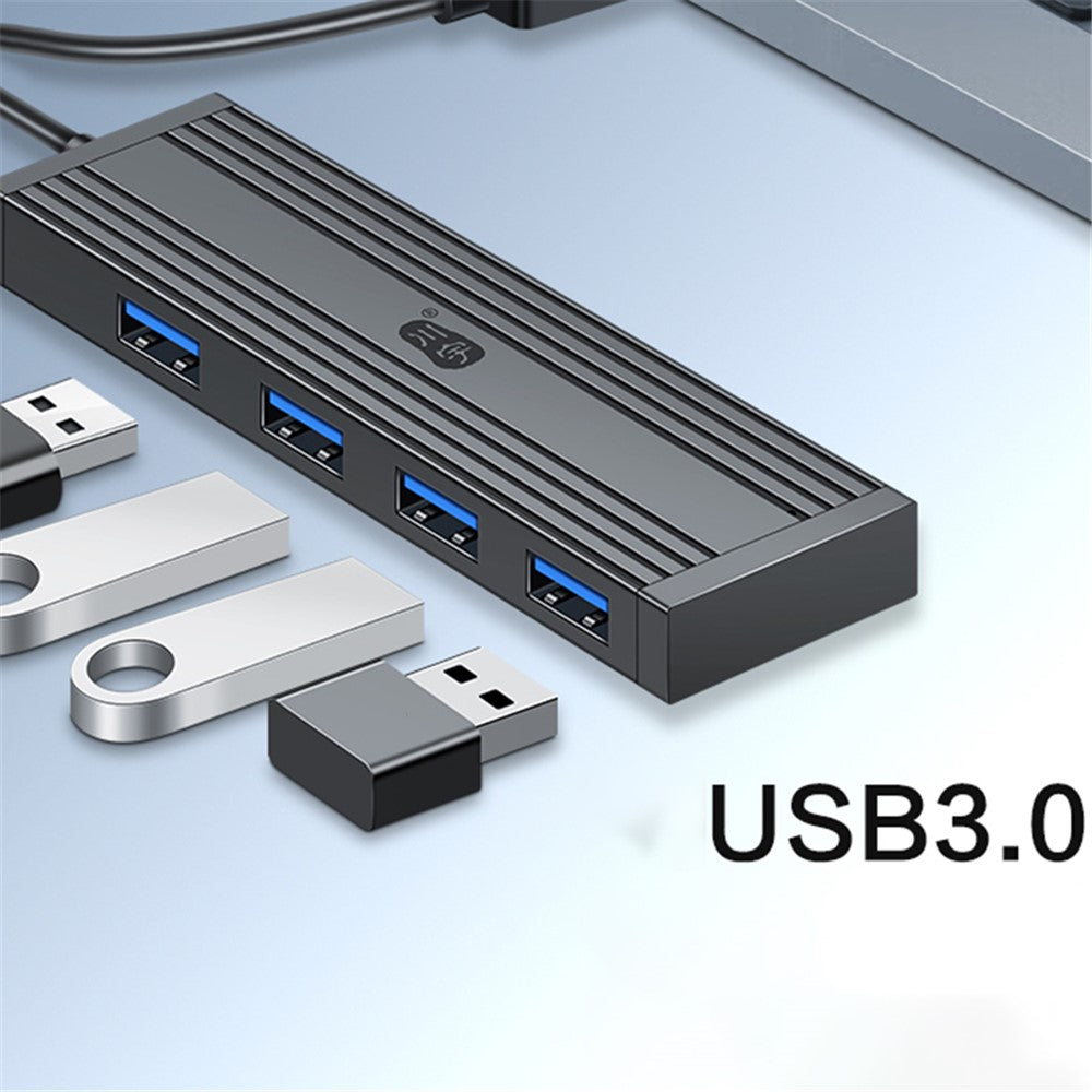 KAWAU H305-120 High Speed 4-Port USB Hub USB 3.0 Splitter Expander for Laptop, Flash Drive, Keyborad