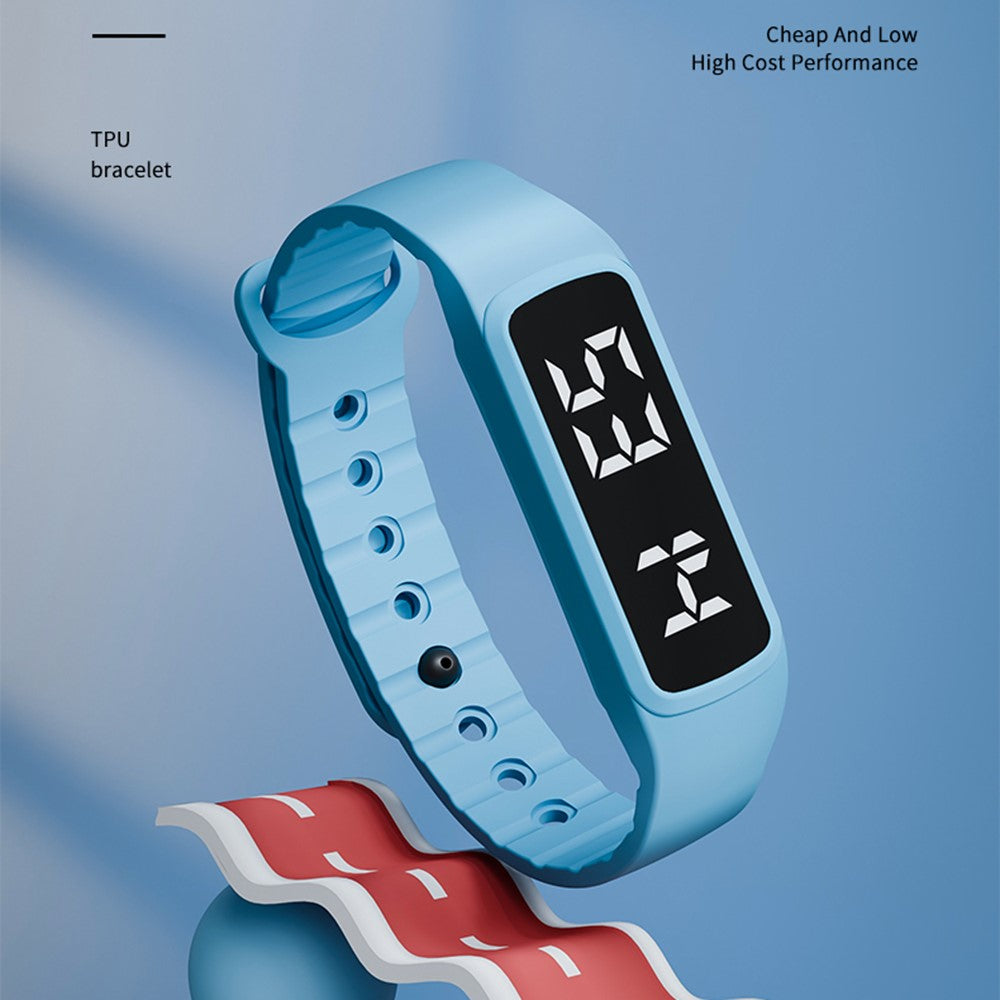 CD5-UD Pedometer Sports Wristband Sleep Monitoring Countdown Stopwatch Alarm Bracelet