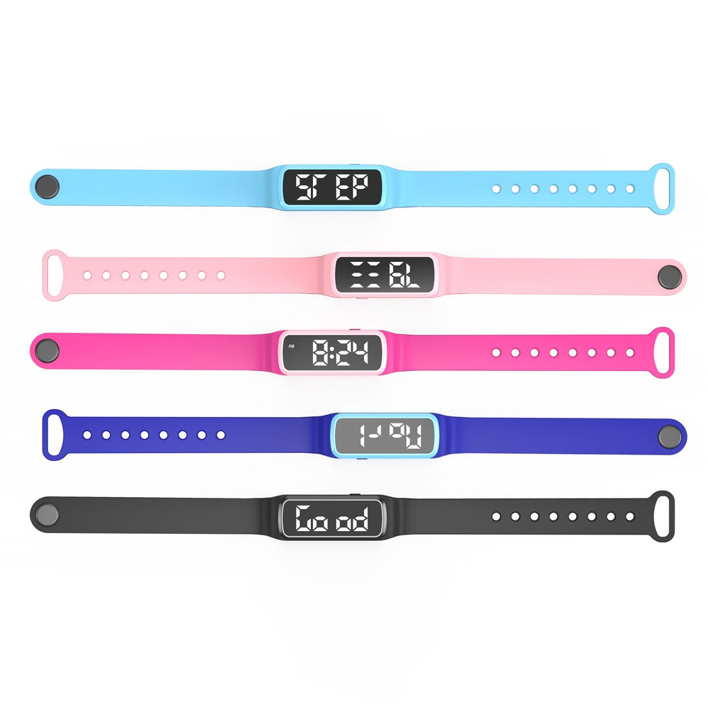 CD5-UD Pedometer Sports Wristband Sleep Monitoring Countdown Stopwatch Alarm Bracelet
