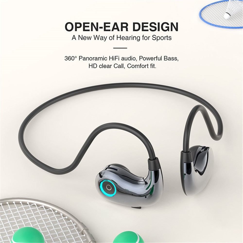 HILEO hi76 Open Ear Air Conduction Headphones ENC Noise Reduction Sports Bluetooth-compatible Earphones