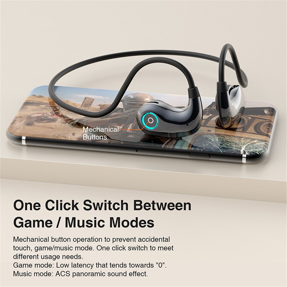 HILEO hi76 Open Ear Air Conduction Headphones ENC Noise Reduction Sports Bluetooth-compatible Earphones