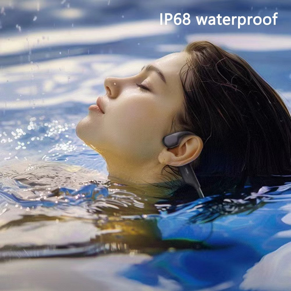 REMAX RB-S11 Bluetooth-compatible Earphones IP68 Waterproof Bone Conduction Sports Headphones