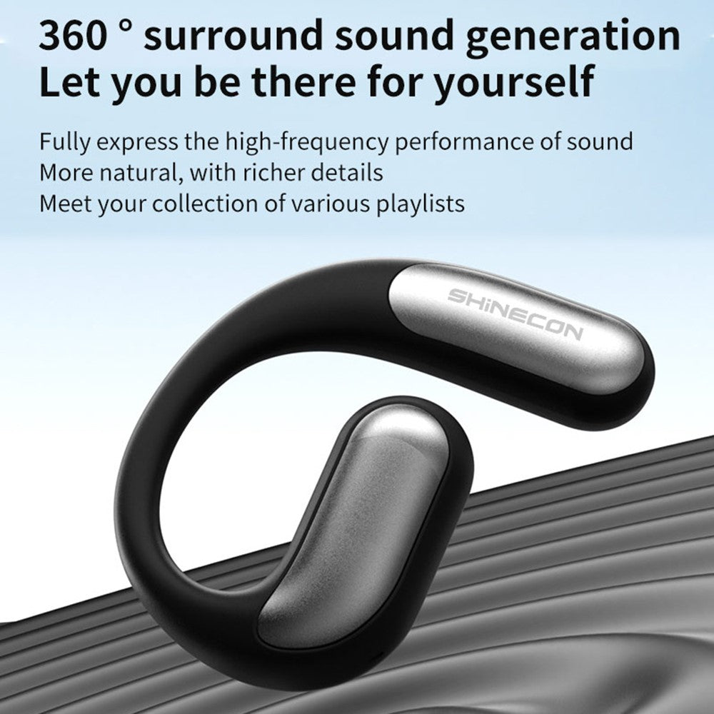 SHINECON X7 PRO Open Ear Headphones Dual Channel Noise Reduction Bluetooth-compatible Earphones