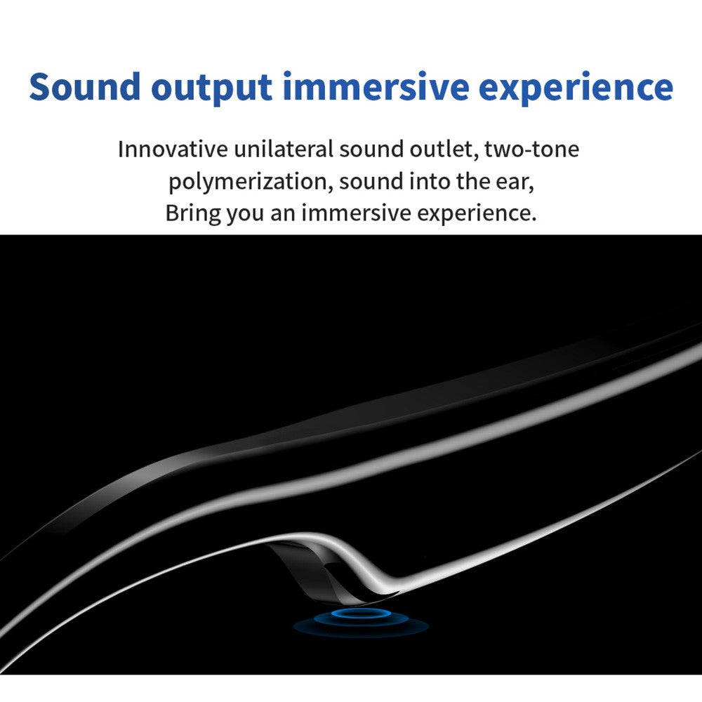 E13-06 Bluetooth-compatible Smart Sunglasses Earphone with Replaceable Lens (CE Certified)