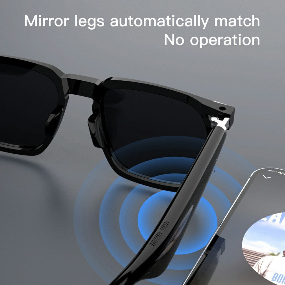 G01-09 Bluetooth-compatible Smart Sport Sunglasses Wireless Music Earphone Sun Glasses (CE Certified)
