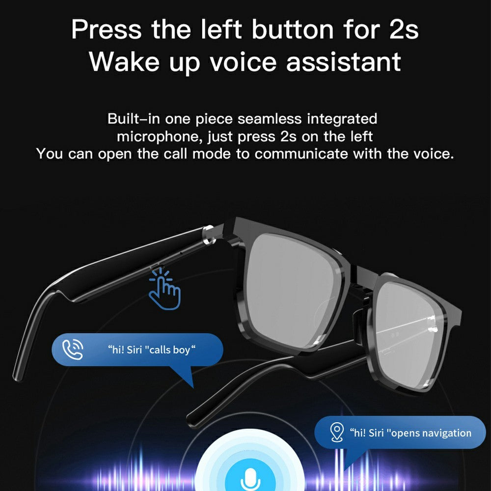 G01-09 Bluetooth-compatible Smart Sport Sunglasses Wireless Music Earphone Sun Glasses (CE Certified)