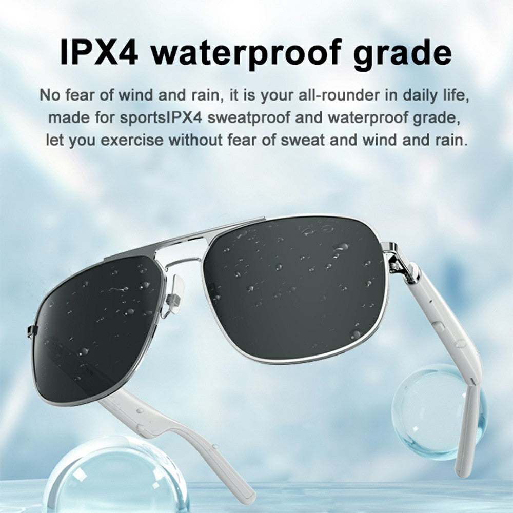 G01-01 Polarized Sunglasses Cycling Smart Glasses Bluetooth-compatible Wireless Earphone (CE Certified)