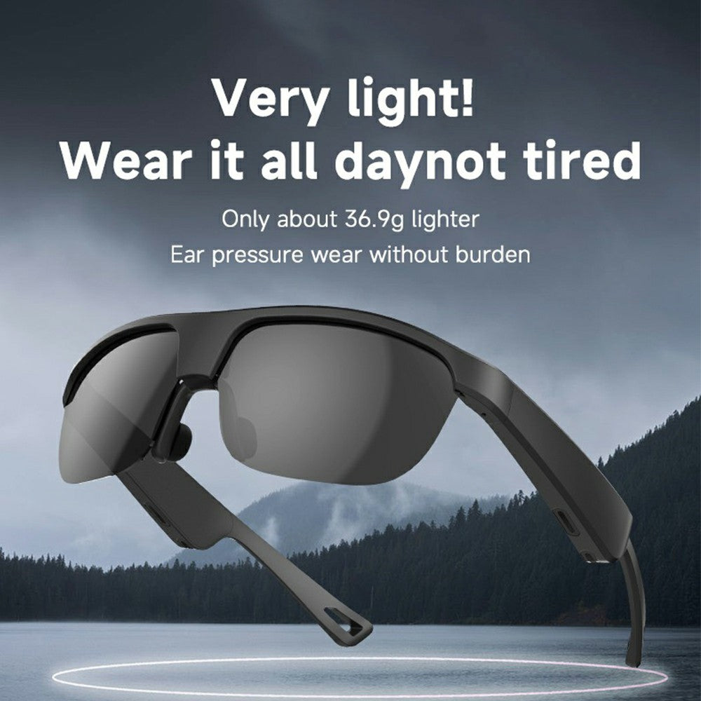 G02 Cycling Smart Glasses Bluetooth-compatible Wireless Earphone Polarized Sunglasses (CE Certified)