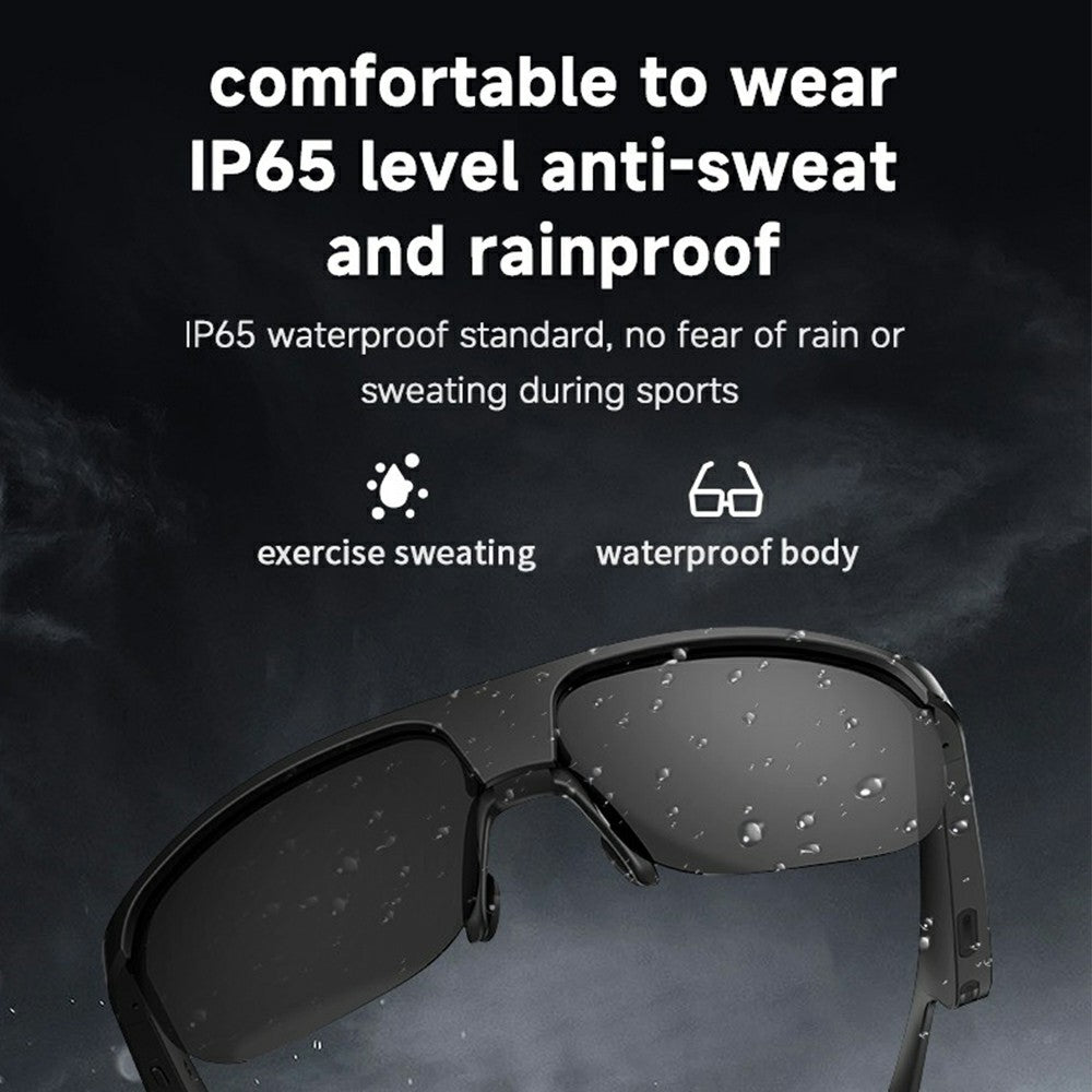 G02 Cycling Smart Glasses Bluetooth-compatible Wireless Earphone Polarized Sunglasses (CE Certified)