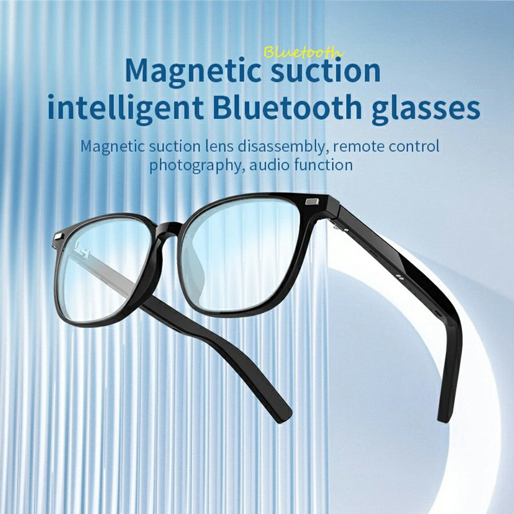 G05-T3 Bluetooth-compatible Smart Sunglasses Earphone with Anti-Blue-Ray Lens+Magnetic Lens+Night Vision Lens (CE Certified)