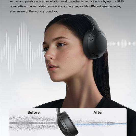 JOYROOM JR-JH2 Over-Ear Headphones Wireless Bluetooth-compatible 5.4 ANC Noise Canceling Headset