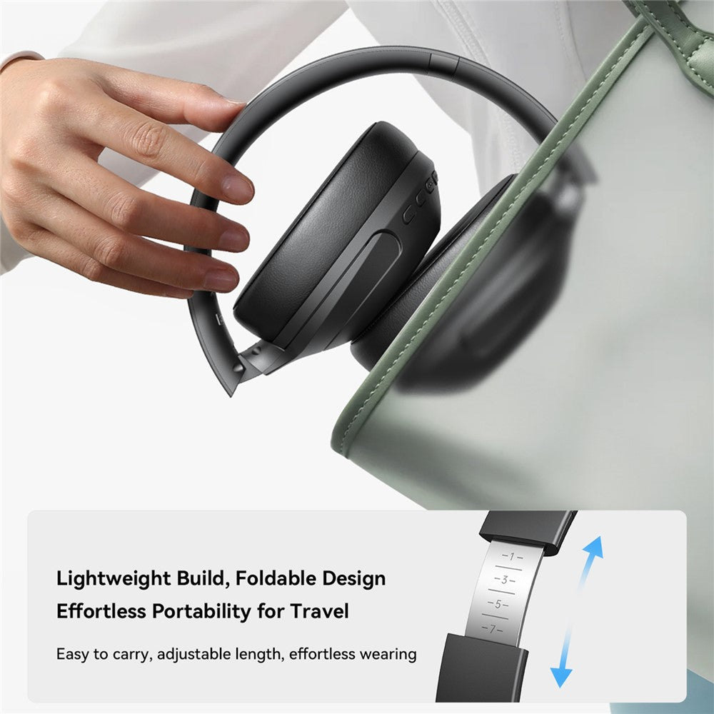 JOYROOM JR-JH2 Over-Ear Headphones Wireless Bluetooth-compatible 5.4 ANC Noise Canceling Headset