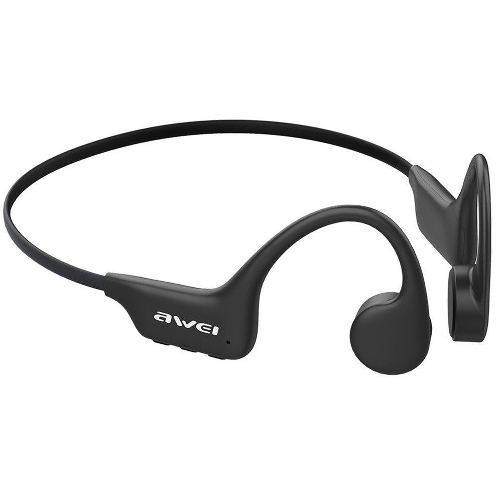 AWEI A899BL Bone Conduction Open Ear Bluetooth-compatible Headphones IPX8 Swimming Earphones