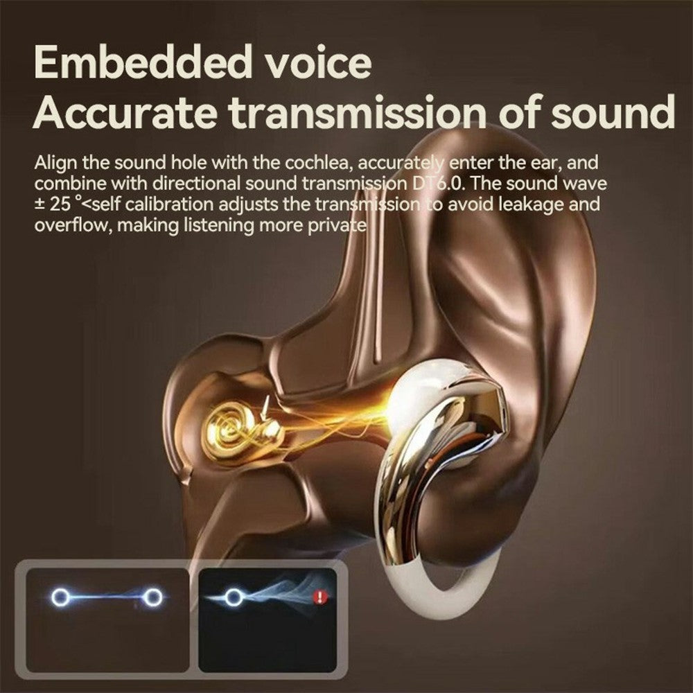 YX38 OWS Bluetooth-compatible 5.4 Wireless Earphones ENC Noise Reduction Sports Headphones