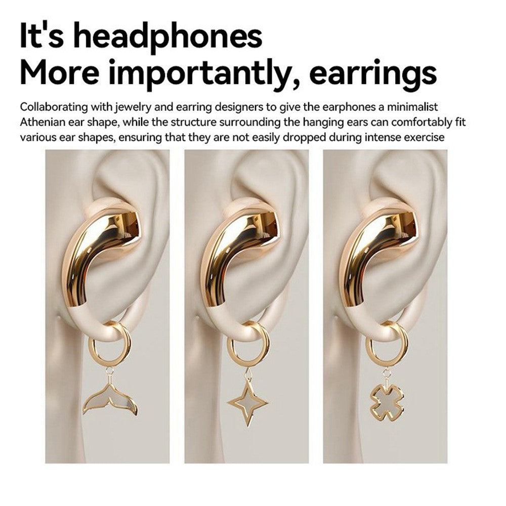 YX38 OWS Bluetooth-compatible 5.4 Wireless Earphones ENC Noise Reduction Sports Headphones