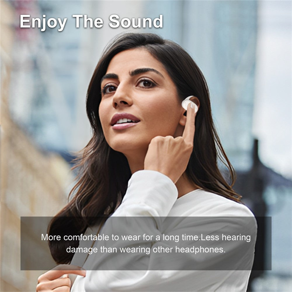 SP30 AI Directional Voice Transmission Open Ear Headphones Bluetooth-compatible Earphones with Rotating Hook
