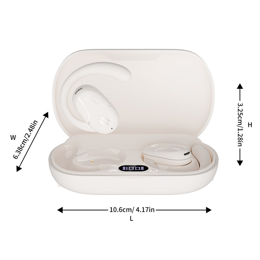 SP30 AI Directional Voice Transmission Open Ear Headphones Bluetooth-compatible Earphones with Rotating Hook