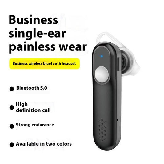 DUDAO U7S Single Ear Wireless Bluetooth-compatible Headset Business Sports Music Call In-Ear Earphone