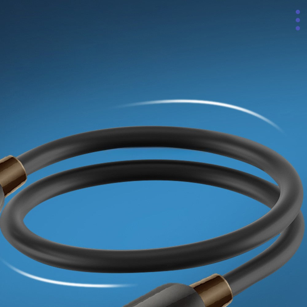 AKZ-R18 ENC Noise Canceling Bluetooth-compatible Headphones Power Display Sports Wireless Earphones