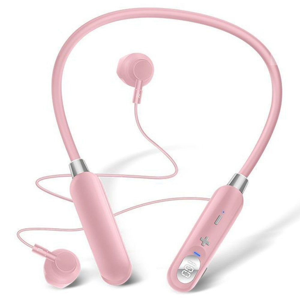 AKZ-R18 ENC Noise Canceling Bluetooth-compatible Headphones Power Display Sports Wireless Earphones