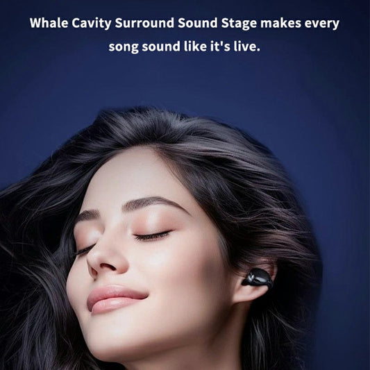 i66 Bluetooth-compatible Earbuds Semi In Ear Clip On ENC Noise Reduction Wireless Earphones