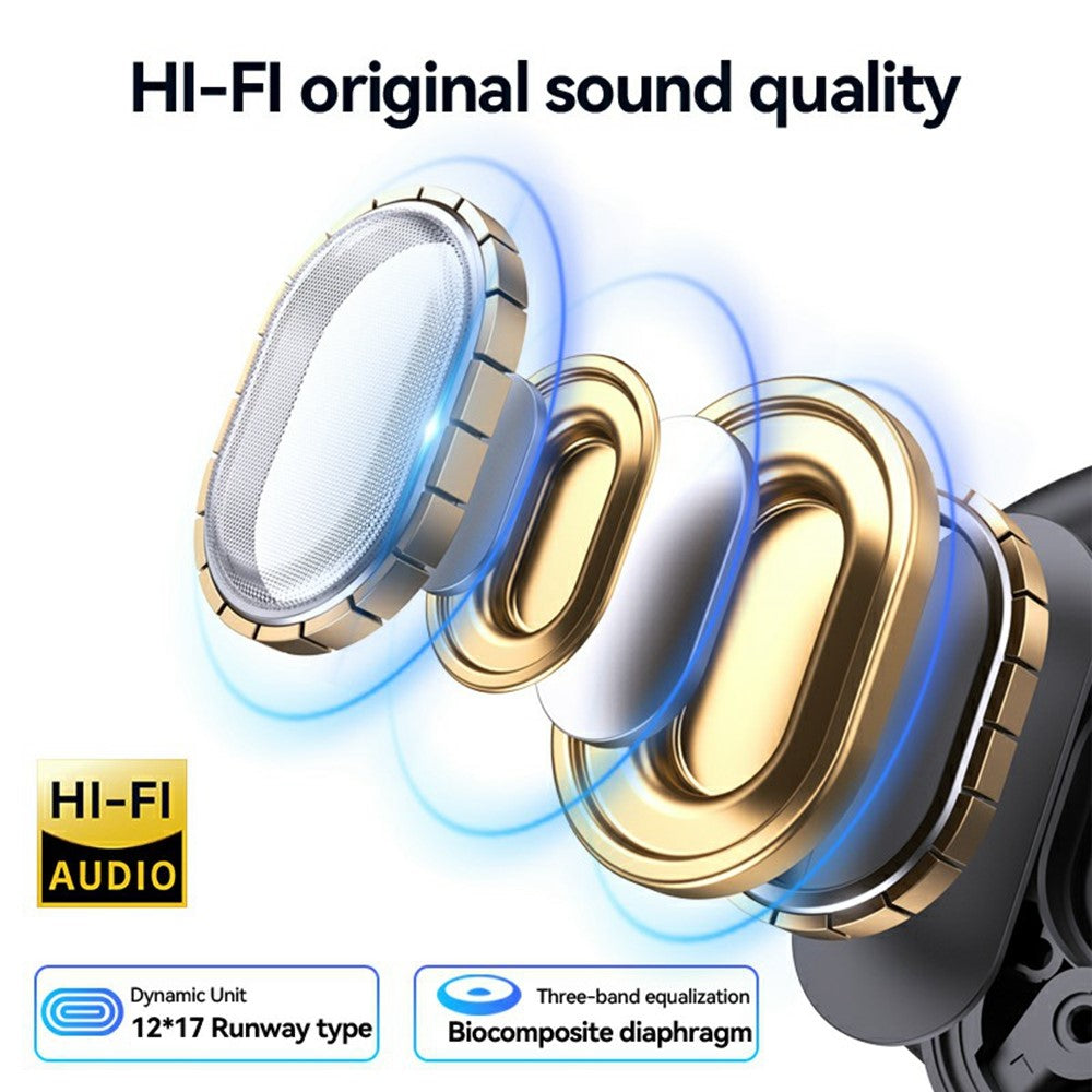 MBLUE H06 OWS Wireless Sports Earphones ENC Noise Reduction Bluetooth-compatible Headphones
