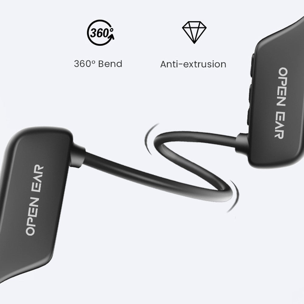 Bone X1 Open Ear Bluetooth-compatible Headphones IPX5 Waterproof Bone Conduction Earphones ( CE ROHS Certified )