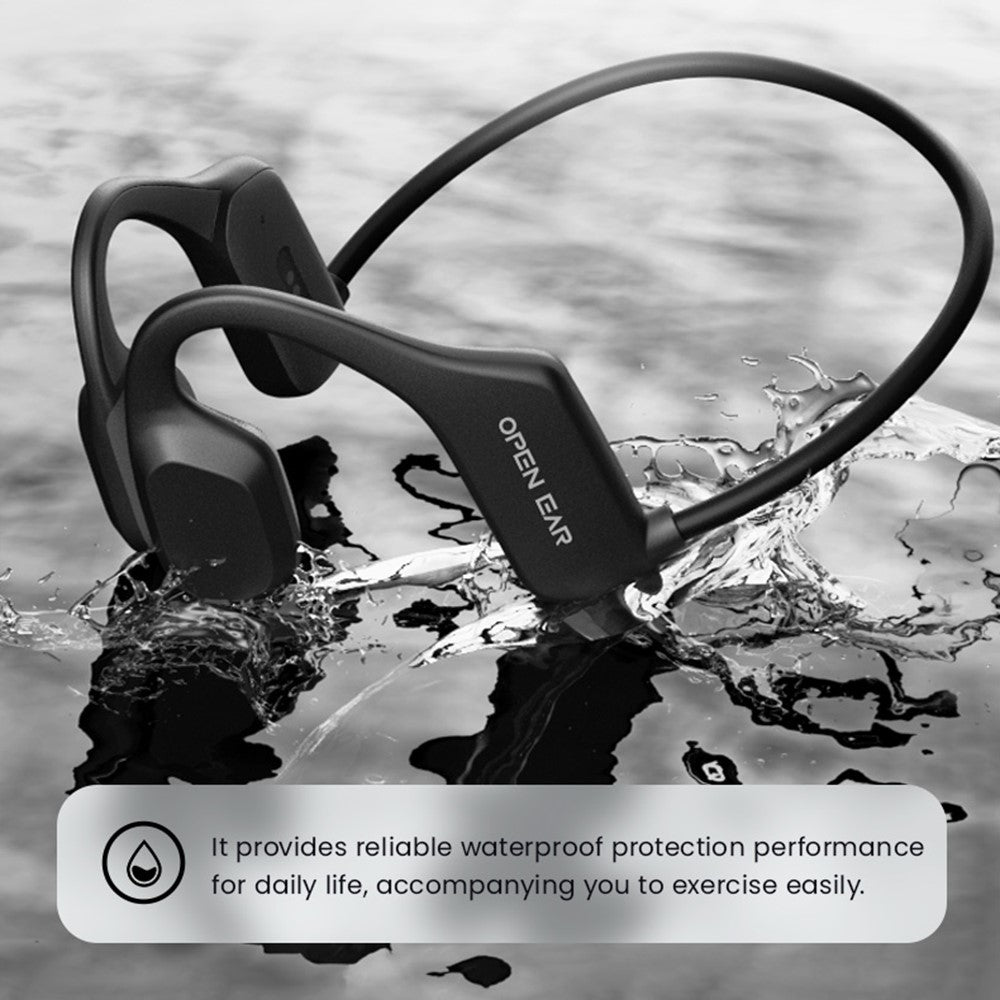Bone X1 Open Ear Bluetooth-compatible Headphones IPX5 Waterproof Bone Conduction Earphones ( CE ROHS Certified )