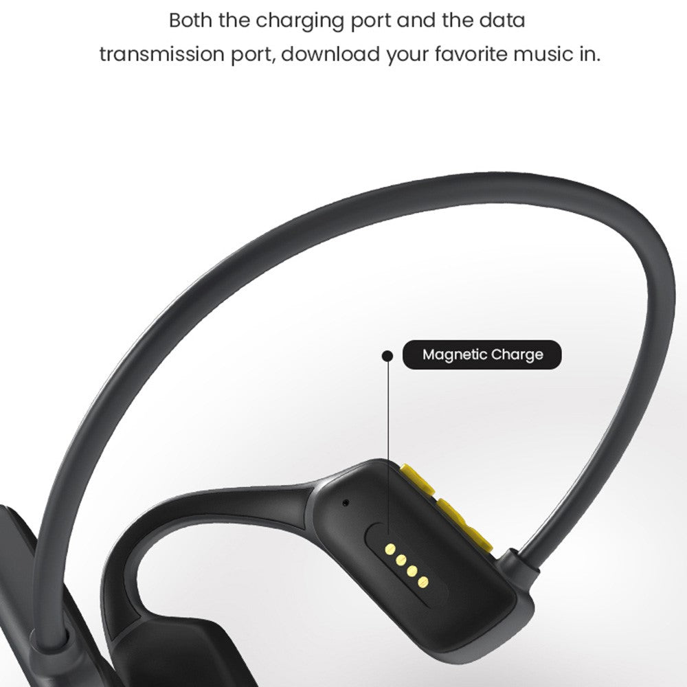 Openear Bone X2 IP68 Waterproof Bone Conduction Bluetooth-compatible Headphones with 8G Memory for Swimming
