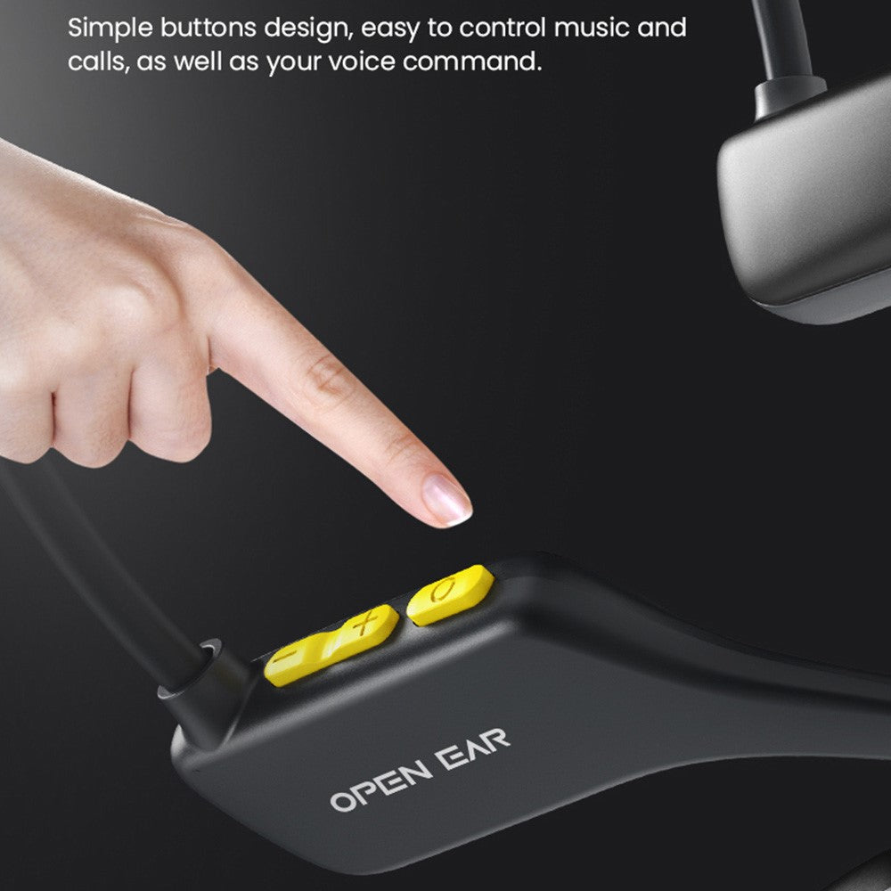Openear Bone X2 IP68 Waterproof Bone Conduction Bluetooth-compatible Headphones with 8G Memory for Swimming