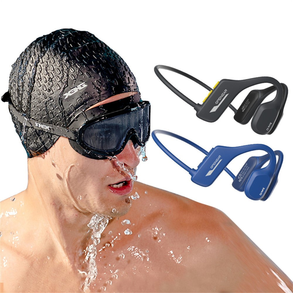 Openear Bone X2 IP68 Waterproof Bone Conduction Bluetooth-compatible Headphones with 8G Memory for Swimming