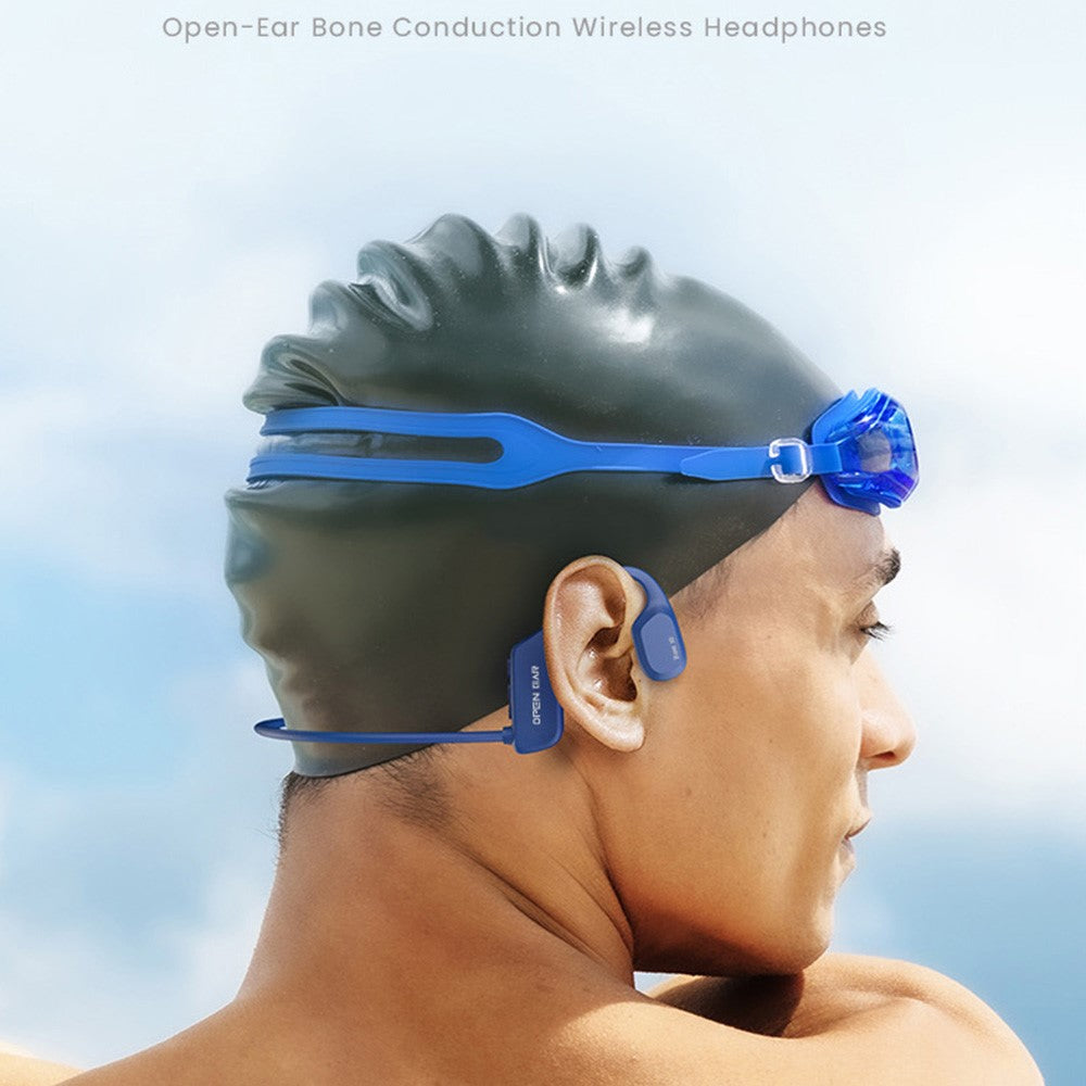 Openear Bone X2 IP68 Waterproof Bone Conduction Bluetooth-compatible Headphones with 8G Memory for Swimming
