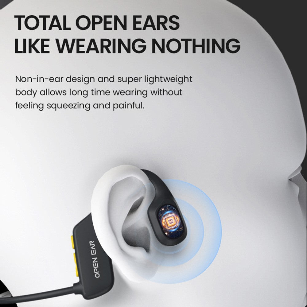 Openear Bone X2 IP68 Waterproof Bone Conduction Bluetooth-compatible Headphones with 8G Memory for Swimming