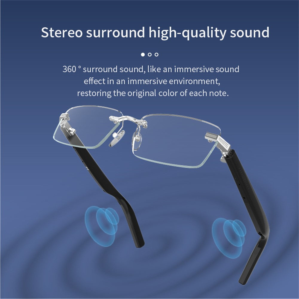 G06-T Wireless Music Glasses Bluetooth-compatible 5.3 Smart Glasses with Mic / Speaker for Cycling / Running (CE)