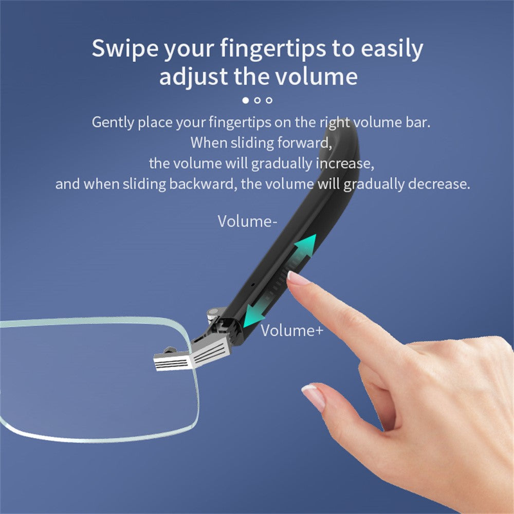 G06-T Wireless Music Glasses Bluetooth-compatible 5.3 Smart Glasses with Mic / Speaker for Cycling / Running (CE)