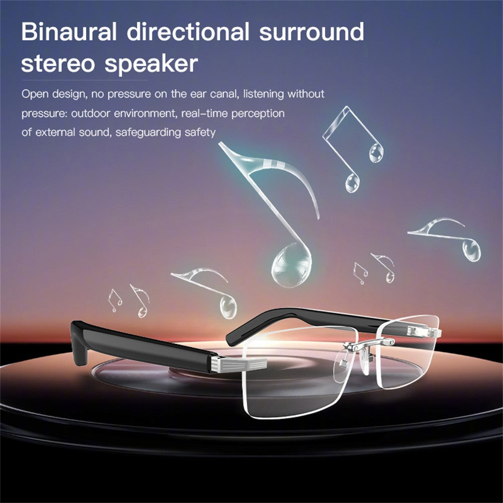 G06-T Wireless Music Glasses Bluetooth-compatible 5.3 Smart Glasses with Mic / Speaker for Cycling / Running (CE)