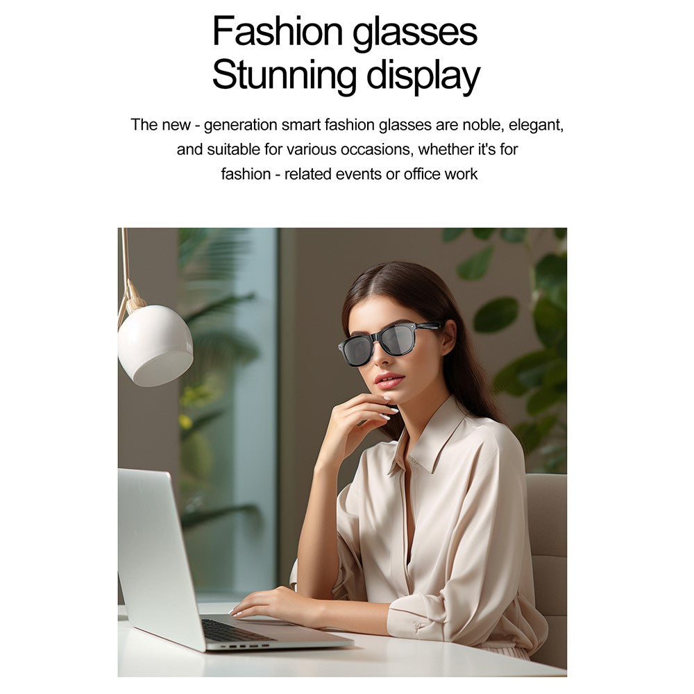 F01 Smart Sunglasses Music Playback Hands Free Calling Bluetooth-Compatible Wireless Earphones